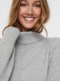 Noisy May RULLEKRAGE STRIKKET PULLOVER, Light Grey Melange, highres - 27012821_LightGreyMelange_006.jpg