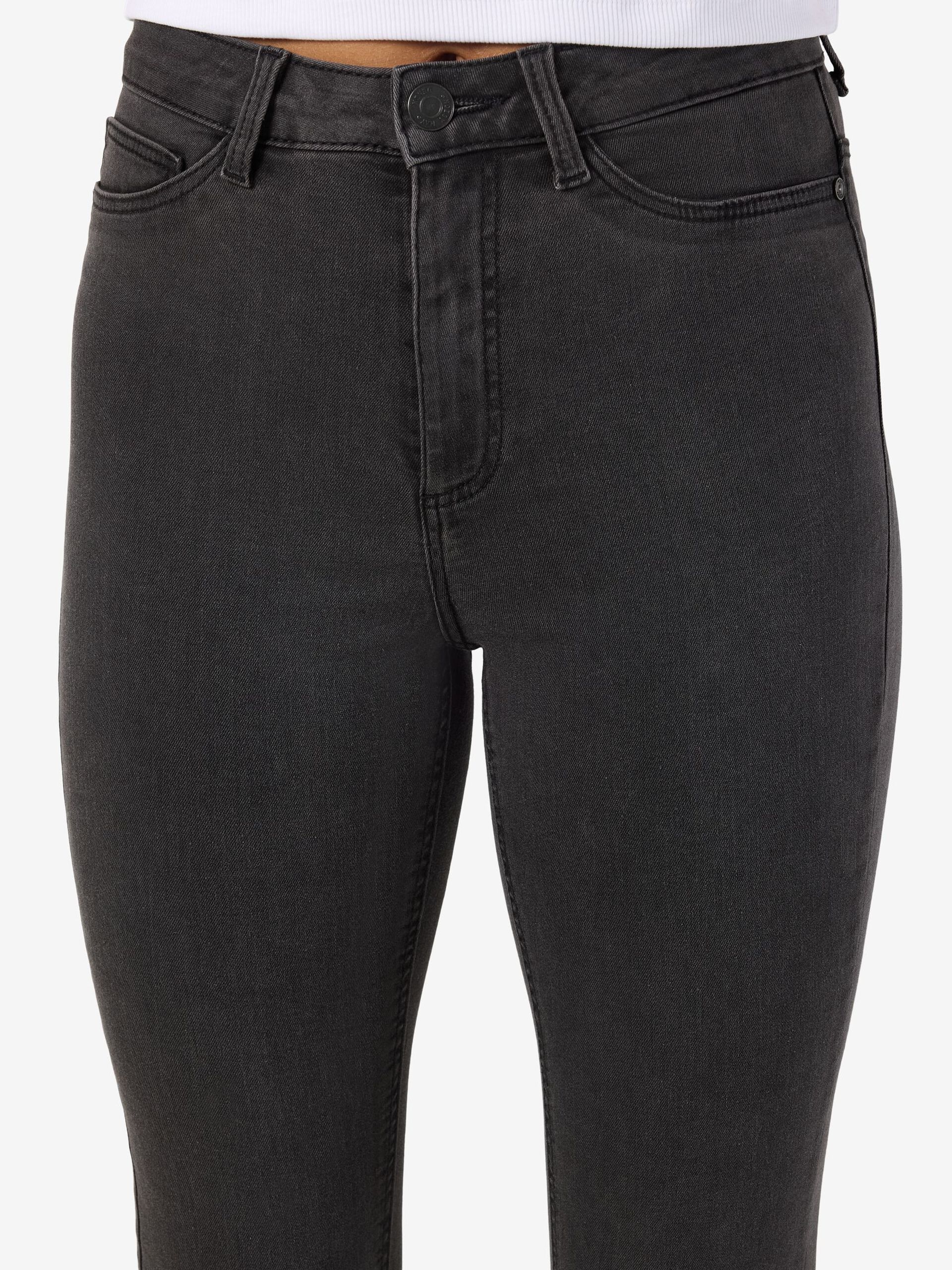 Carousel image - NMCALLIE SKINNY FIT JEANS, Dark Grey Denim | 5