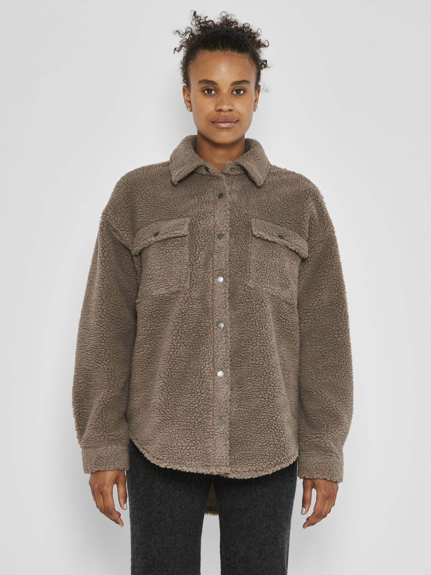 Teddy jacket grey outlet