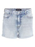 Noisy May HIGH-WAISTED DENIM SHORTS, Light Blue Denim, highres - 27029490_LightBlueDenim_001.jpg