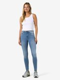 Product image thumbnail - NMCALLIE SKINNY FIT JEANS, Light Blue Denim | 4