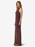 Product image thumbnail 4 NMMARIKA MAXI MESH SLEEVELESS DRESS, Coffee Bean