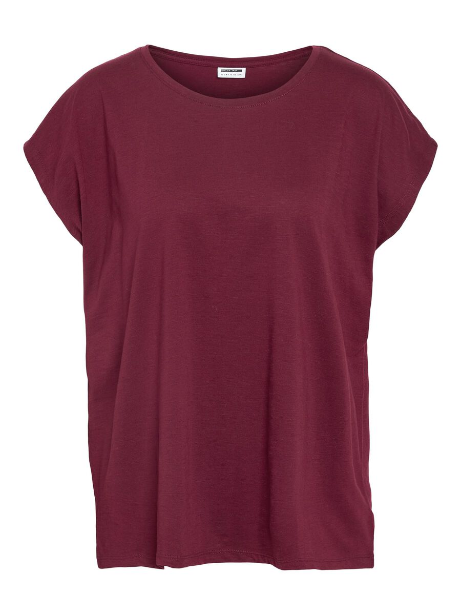 Noisy May OVERSIZE T-SHIRT, Windsor Wine, highres - 27002573_WindsorWine_001.jpg