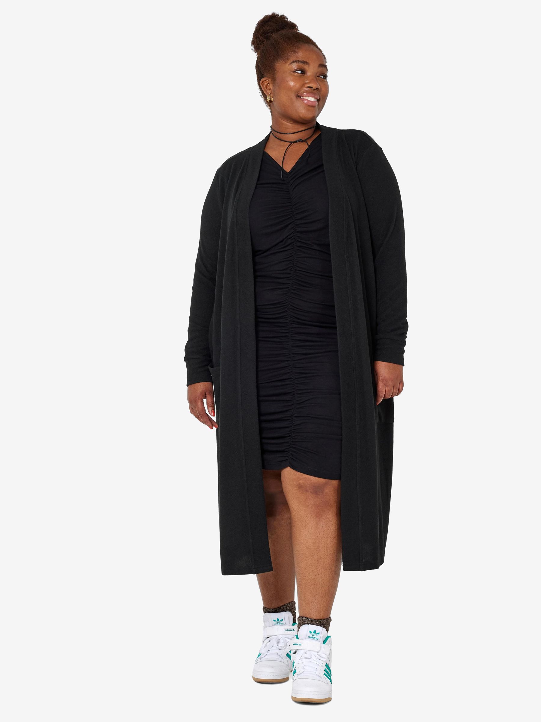 CURVE LONG CARDIGAN