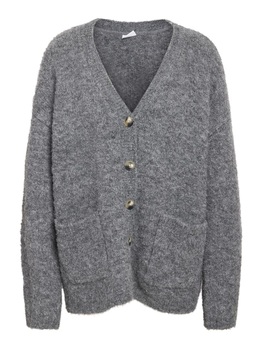 Carousel image - STRICK STRICKJACKE, Medium Grey Melange | 2