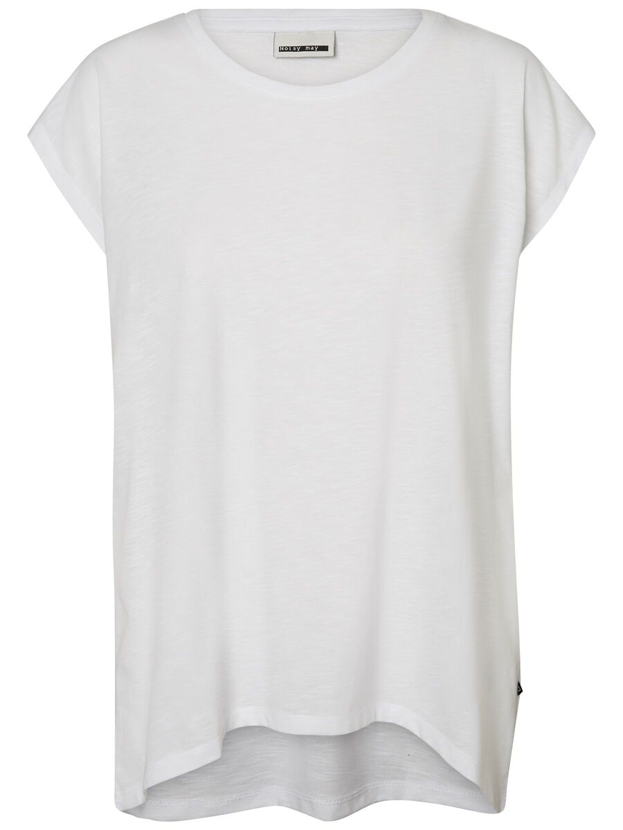 Noisy May OVERSIZED T-SHIRT, Bright White, highres - 27002573_BrightWhite_001.jpg