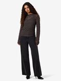 Product image thumbnail 4 NMMIRIAM LACE BLOUSE, Chocolate Brown