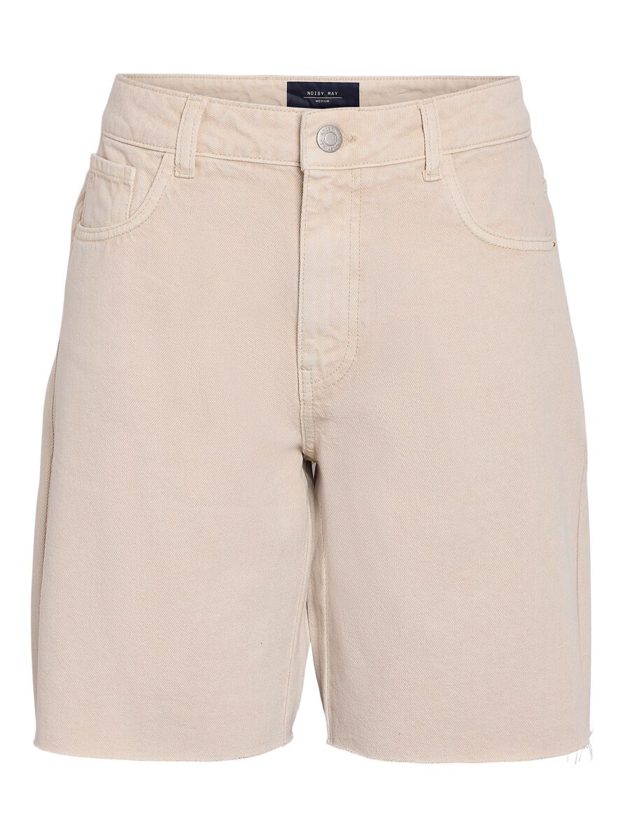 Carousel image - NMHOLLA  DENIM SHORTS, Pumice Stone | 1