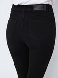 Noisy May NMJEN NORMALHÖGA SKINNY FIT-JEANS, Black, highres - 27005957_Black_008.jpg