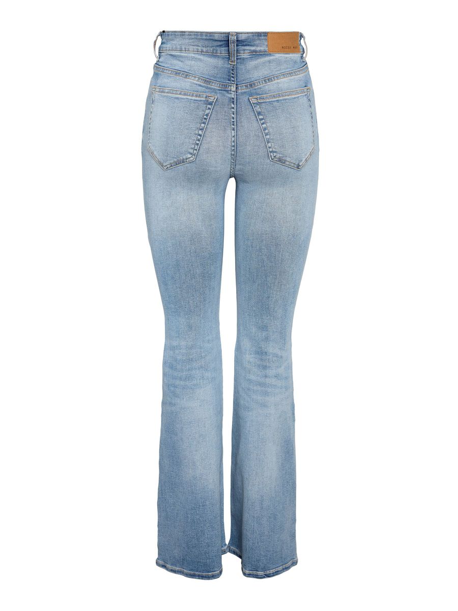 Carousel image - NMWENDIE LEVEÄLAHKEISET FARKUT, Light Blue Denim | 7