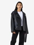 Noisy May OVERSIZED IMITATIELEREN JACK, Black, highres - 27027014_Black_003.jpg