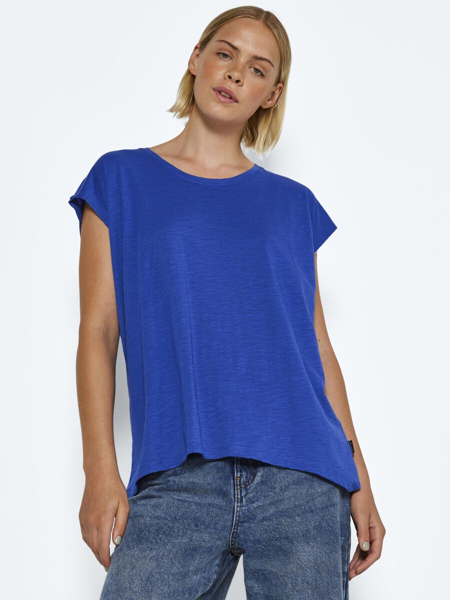 Noisy May OVERSIZE FIT T-SHIRT, Dazzling Blue, highres - 27002573_DazzlingBlue_007.jpg