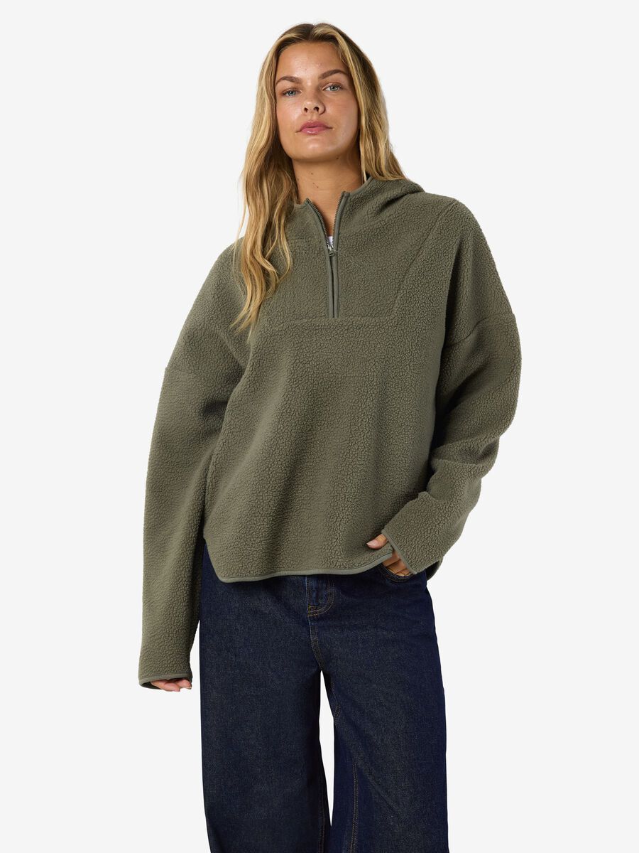 Product carousel image - NMCOZY HALF-ZIP FLEECE, Kalamata | 2