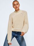 Noisy May HIGH NECK KNITTED PULLOVER, Pearled Ivory, highres - 27022274_PearledIvory_007.jpg