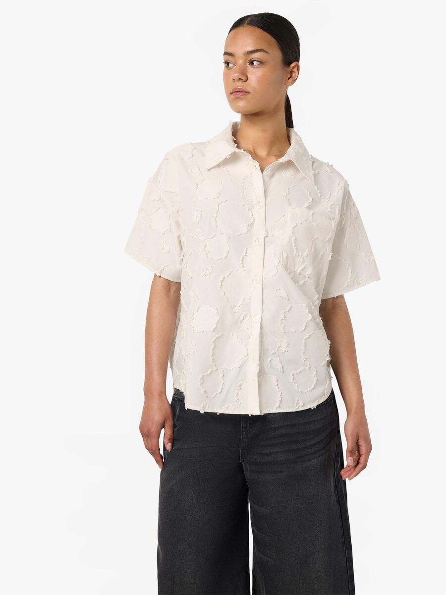 Noisy May TEXTURED SHIRT, Bright White, highres - 27035940_BrightWhite_007.jpg