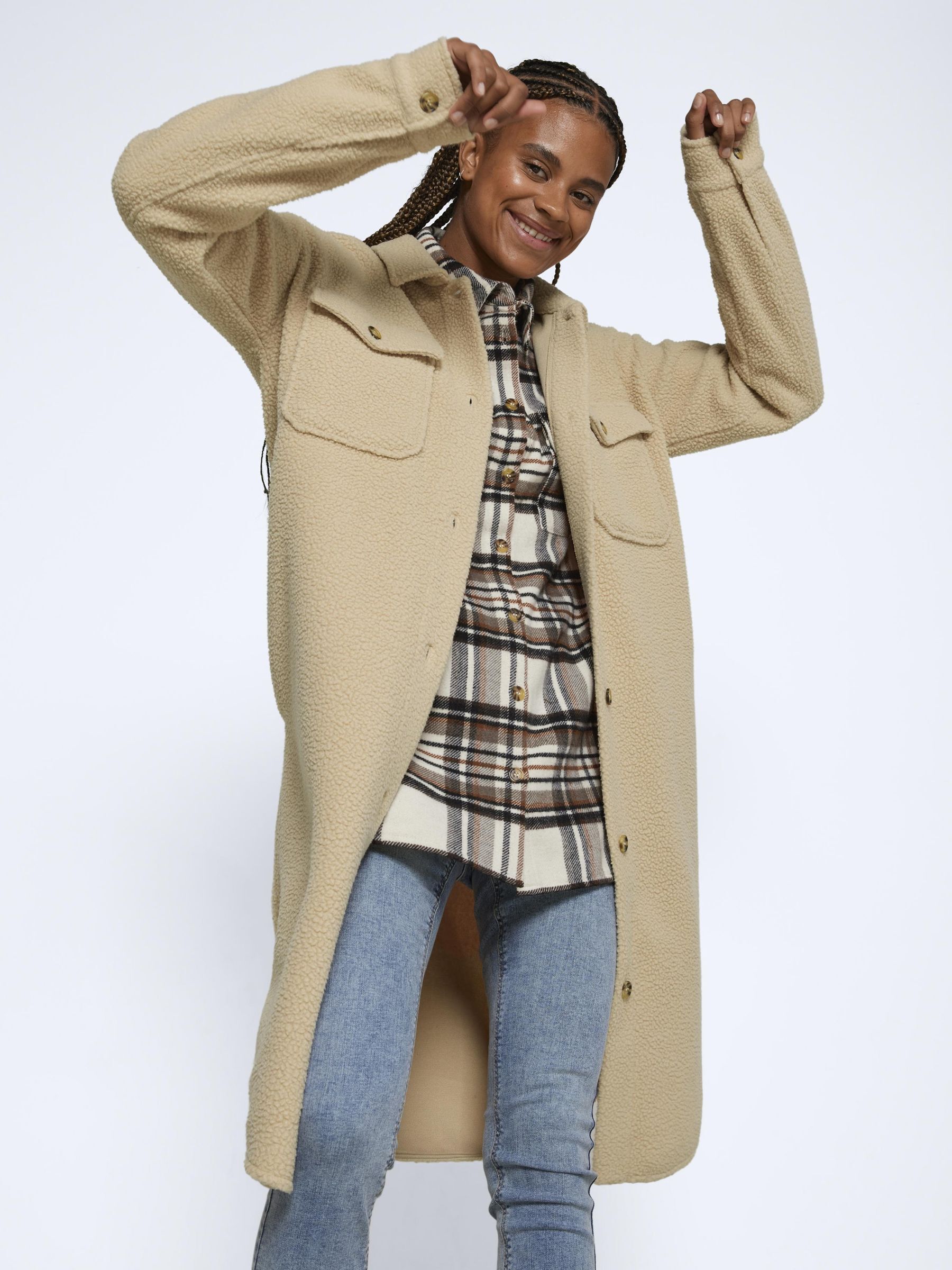 Noisy may online teddy jacket