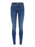 Noisy May NMJULIE NORMAL WAIST PUSH UP SKINNY FIT-JEANS, Medium Blue Denim, highres - 27000929_MediumBlueDenim_001.jpg