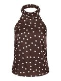 Product image thumbnail 1 TOP CON SCOLLATURA, Chocolate Brown