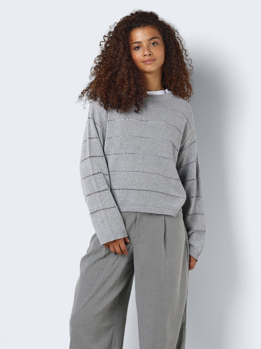 Noisy May DETAILED KNITTED PULLOVER, High-rise, highres - 27028351_Highrise_1082542_007.jpg