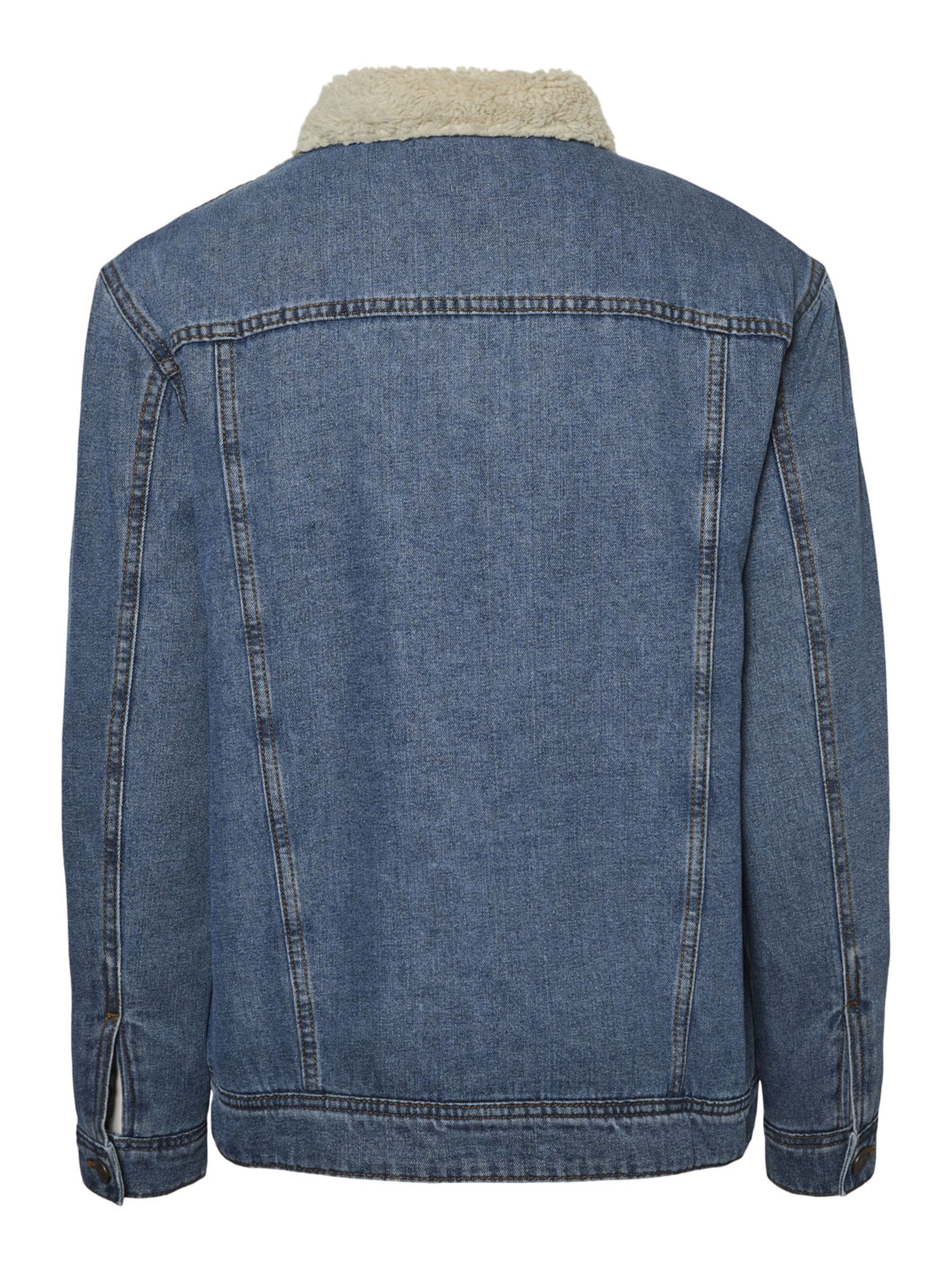 TEDDY DENIM JACKET Blue NOISY MAY