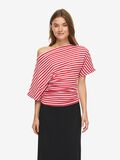 Product image thumbnail - NMSTORMI OFF-SHOULDER TOP, Goji Berry | 1