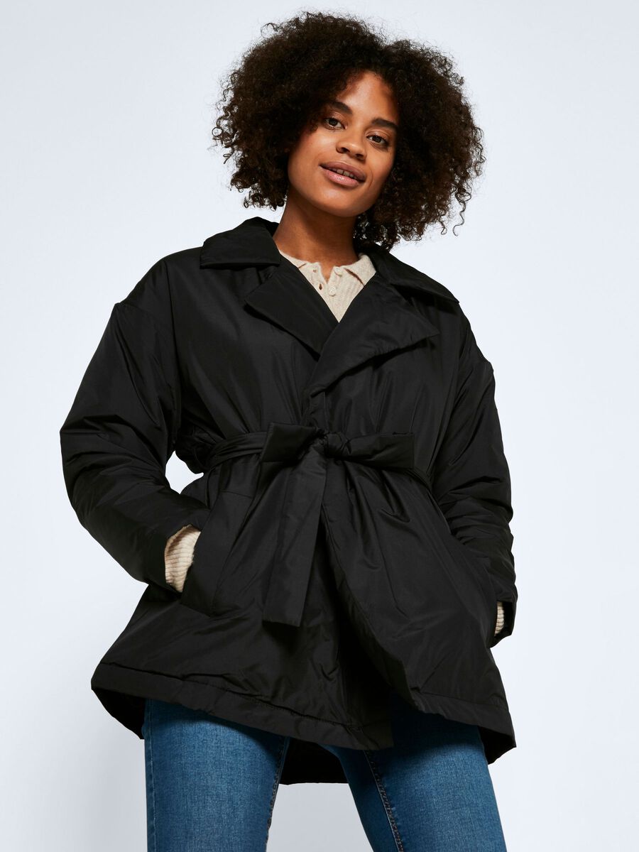 Noisy May SHORT PUFFER JACKET, Black, highres - 27018717_Black_007.jpg