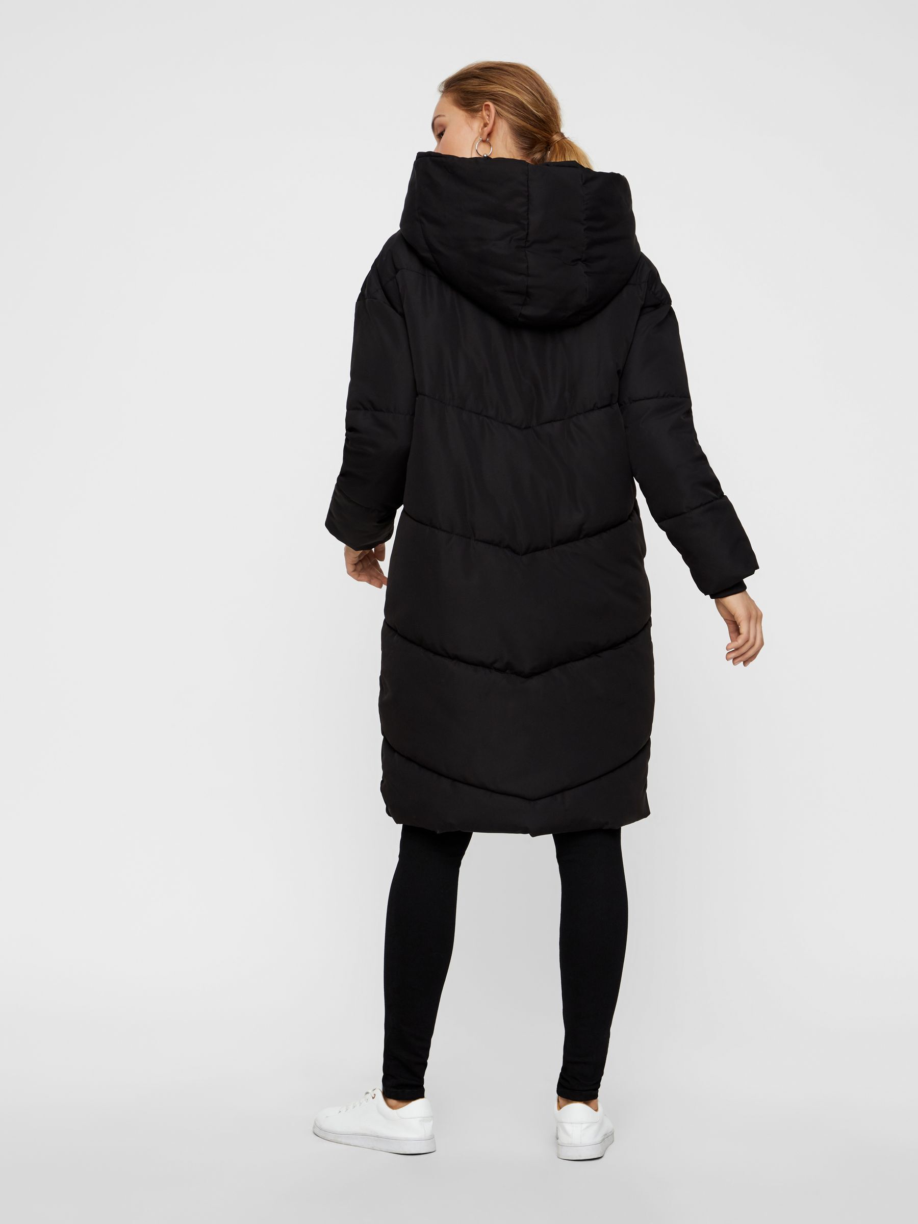 Noisy may down sales padded long jacket