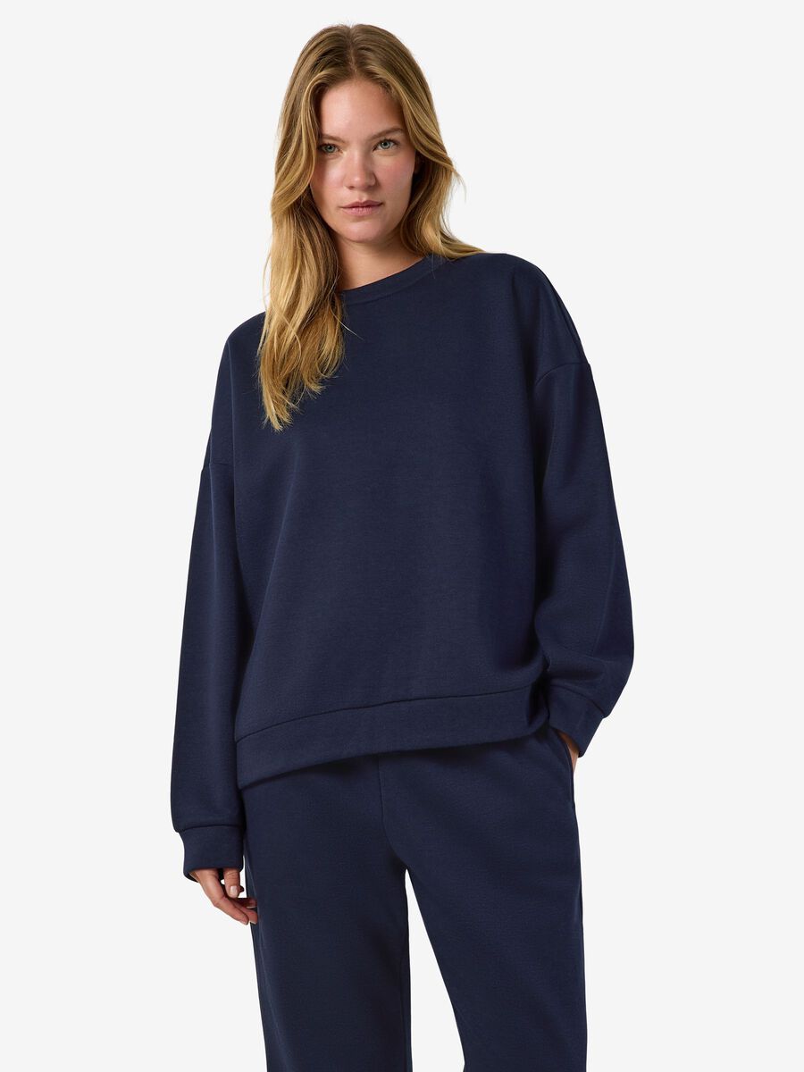 Carousel image 1 NMBLOOM SWEAT-SHIRT, Navy Blazer