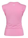 Product image thumbnail - NMLEGA  CAP SLEEVE TOP, Begonia Pink | 7
