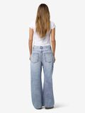 Product image thumbnail - NMSUSANNA BARREL FIT JEANS, Light Blue Denim | 3
