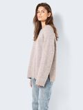 Noisy May LONG KNITTED PULLOVER, Taupe Gray, highres - 27030269_TaupeGray_1103525_003.jpg