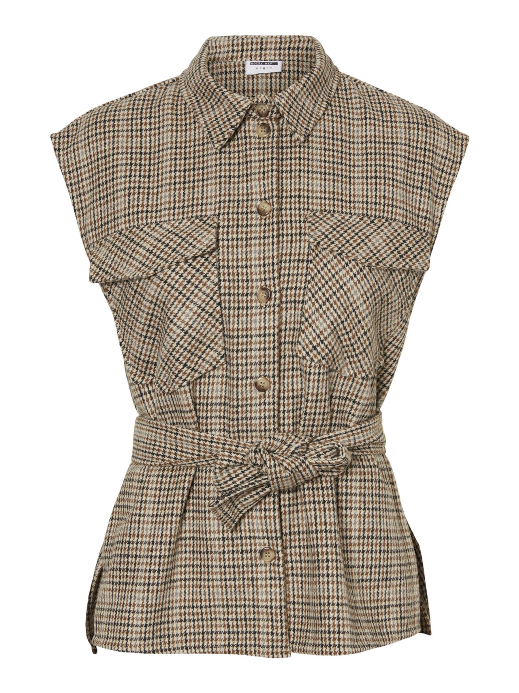 CHEQUERED WAISTCOAT