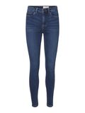 Noisy May NMCALLIE TAILLE HAUTE JEAN SKINNY, Dark Blue Denim, highres - 27012749_DarkBlueDenim_001.jpg