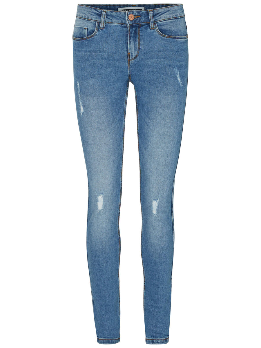 regular waist slim jeans | Vero Moda