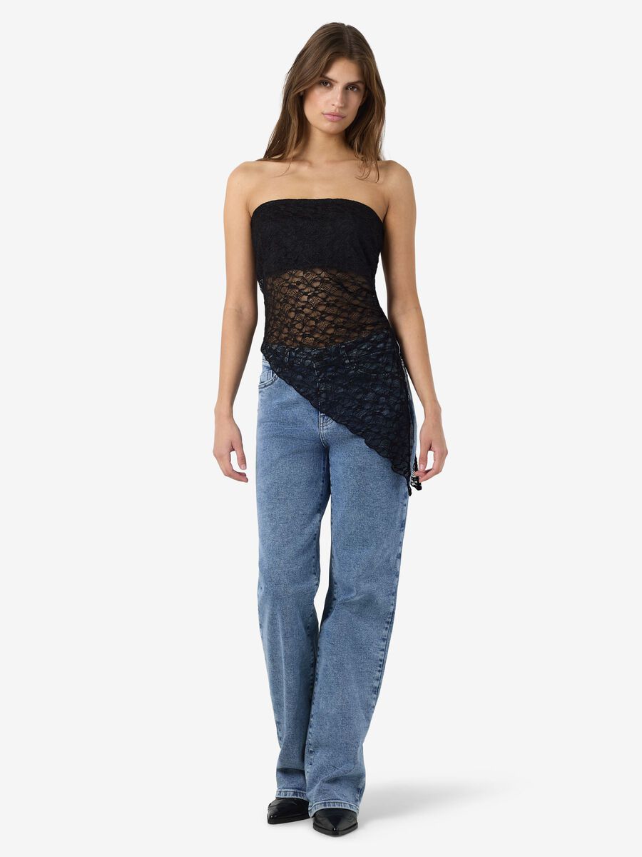 Carousel image - TOP SIN TIRANTES, Black | 3