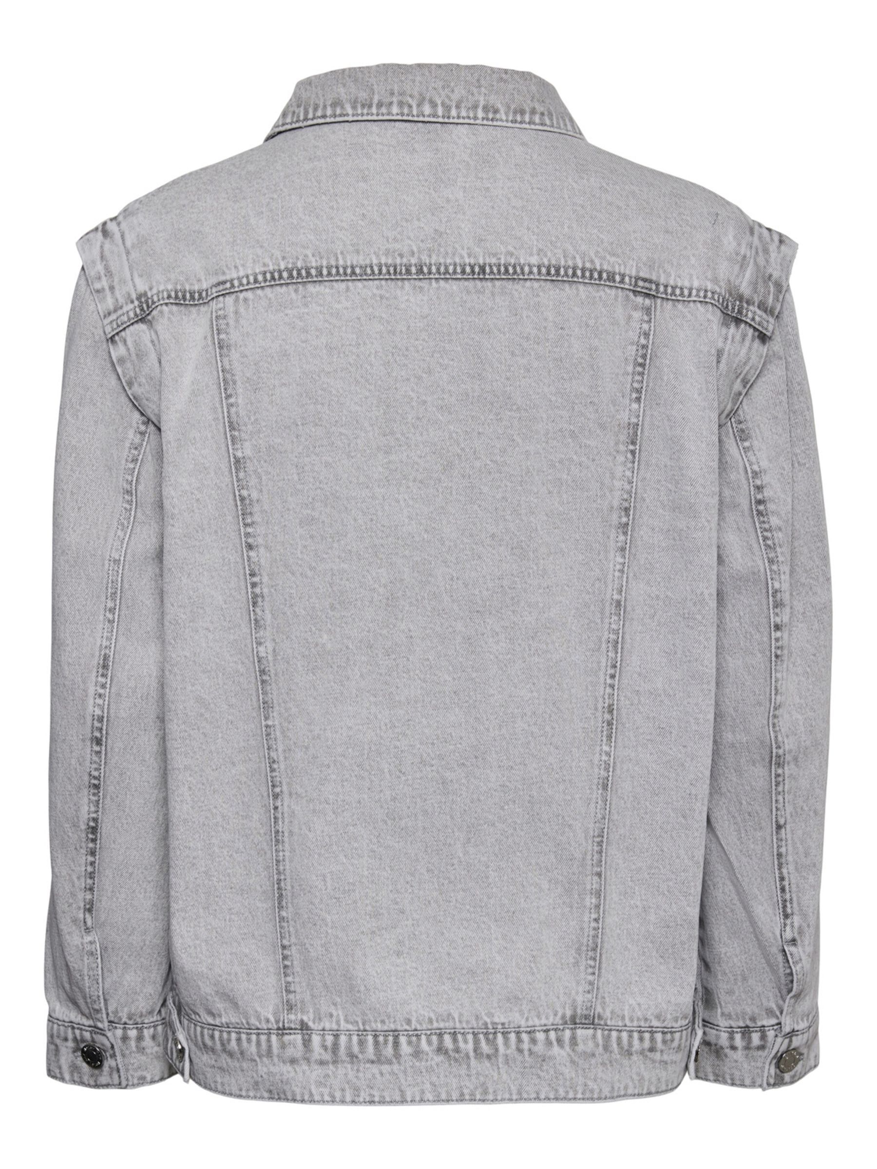 Light grey new arrivals denim jacket