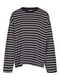 Product image thumbnail - STRIPED PULLOVER, Black | 2