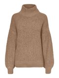 Noisy May CHUNKY KNITTED PULLOVER, Camel, highres - 27012447_Camel_001.jpg