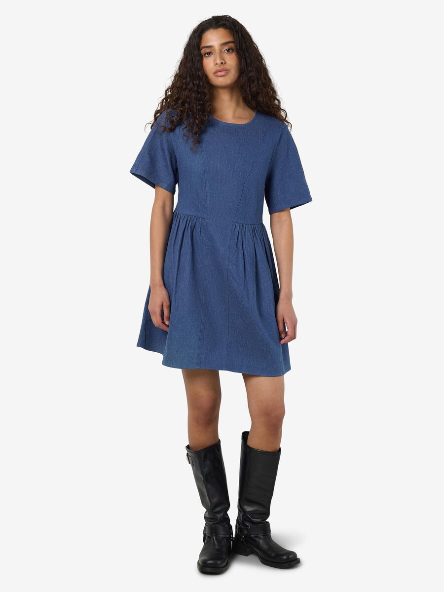 Noisy May DENIM MINI DRESS, Medium Blue Denim, highres - 27036703_MediumBlueDenim_007.jpg