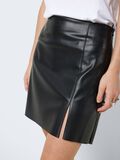 Noisy May COATED HIGH WAISTED SKIRT, Black, highres - 27021277_Black_006.jpg