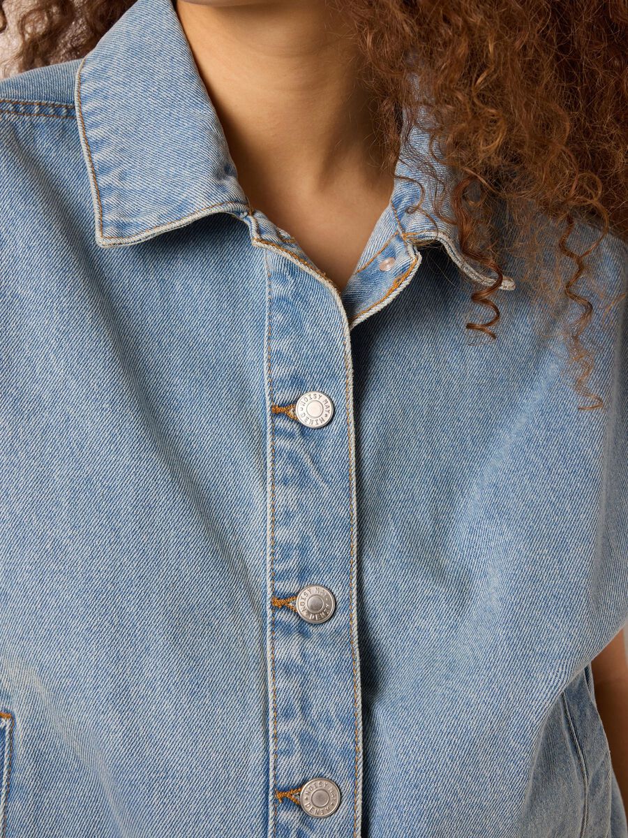 Carousel image - DENIM VÄST, Light Blue Denim | 5