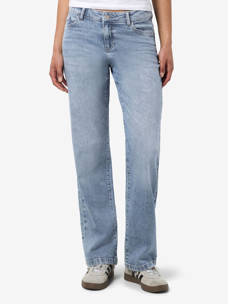 Carousel image - NMNILA WIDE FIT JEANS, Light Blue Denim | 1