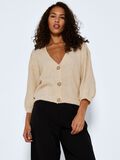 Noisy May CROPPED KNITTED CARDIGAN, Pearled Ivory, highres - 27016823_PearledIvory_007.jpg