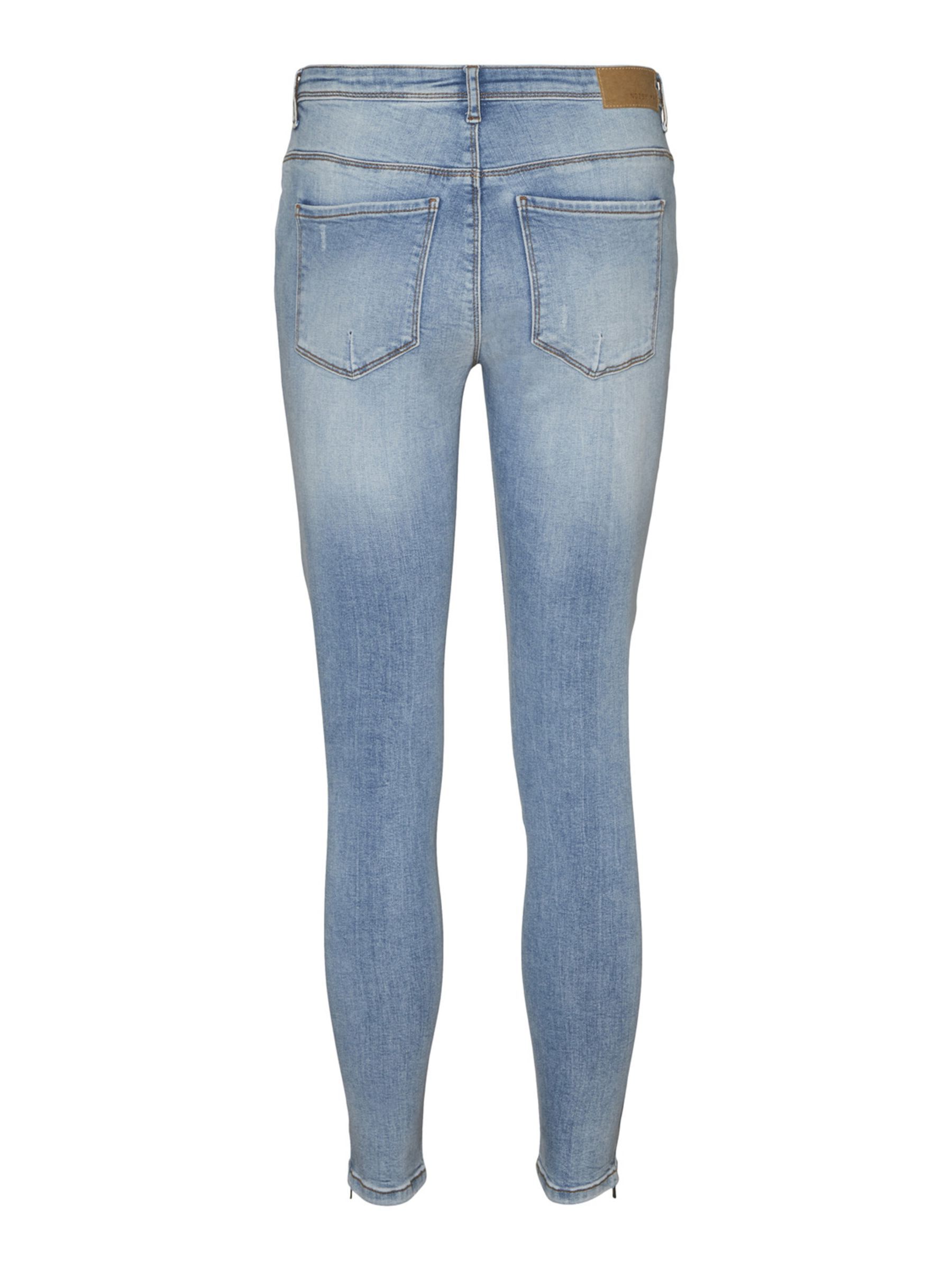 NMKIMMY CROPPED SKINNY FIT JEANS Blue NOISY MAY