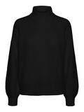 Noisy May HIGH NECK KNITTED PULLOVER, Black, highres - 27017053_Black_001.jpg