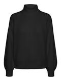 Noisy May COL MONTANT PULL EN MAILLE, Black, highres - 27017053_Black_001.jpg