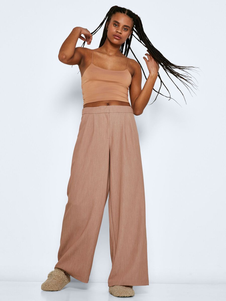 Noisy May HIGH WAISTED WIDE LEG TROUSERS, Beaver Fur, highres - 27019598_BeaverFur_007.jpg