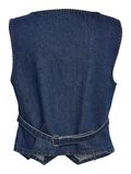 Product image thumbnail - NMSANJA  DENIM VEST, Dark Blue Denim | 7