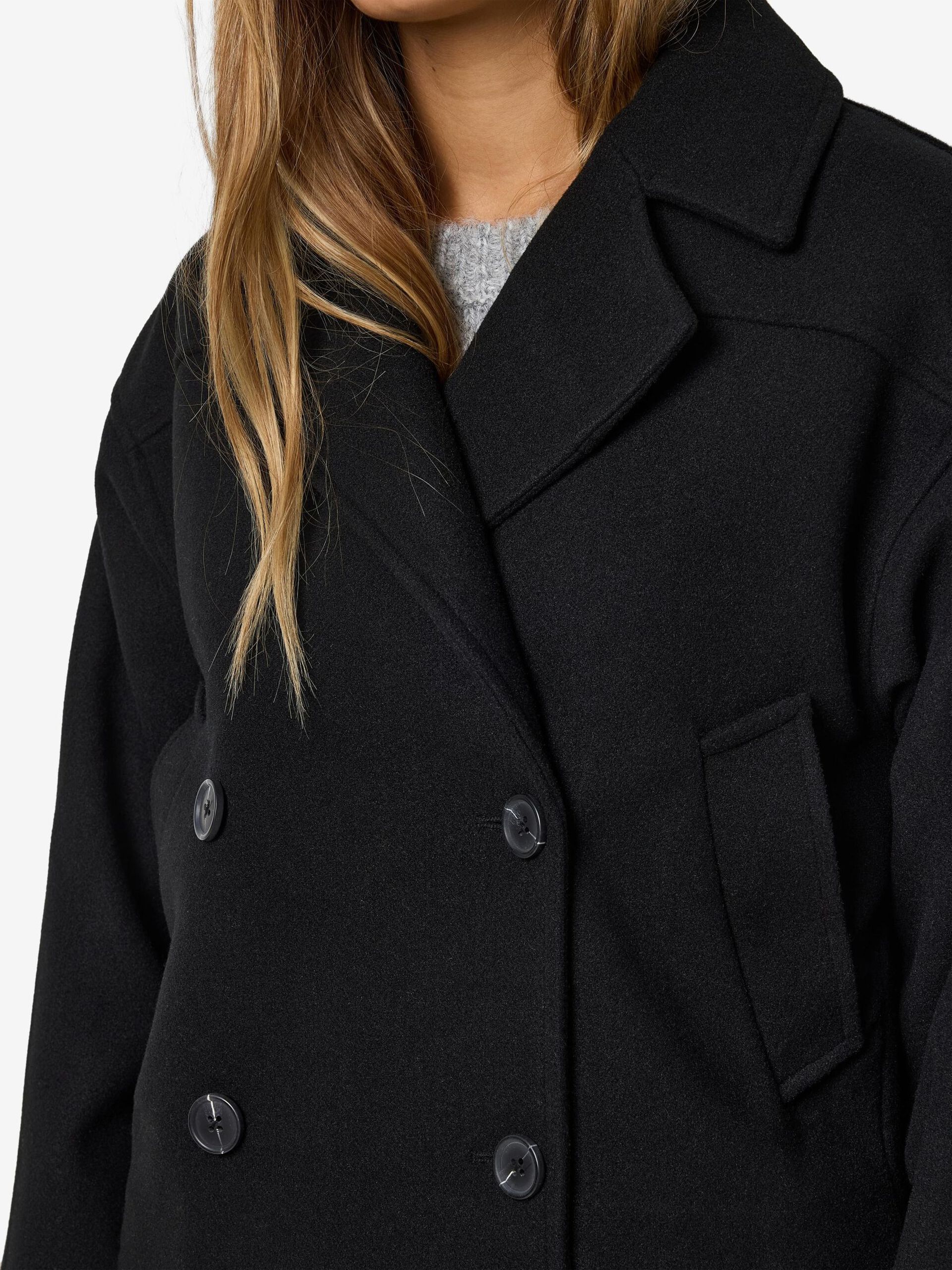 Carousel image - COURT VESTE, Black | 5