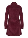 Product image thumbnail - CORDUROY MINI DRESS, Windsor Wine | 7